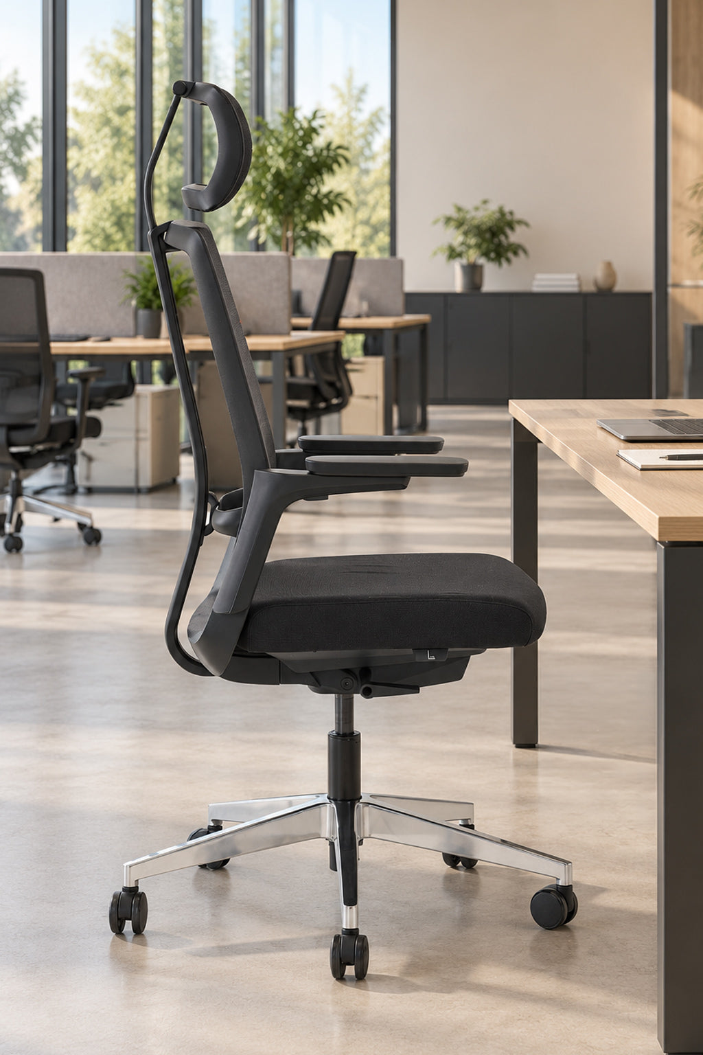 Fauteuil ergonomique Papillon avec têtière