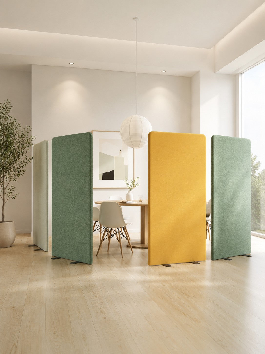 Cloison Acoustique Autoportante Mute Professionnelle H180 cm