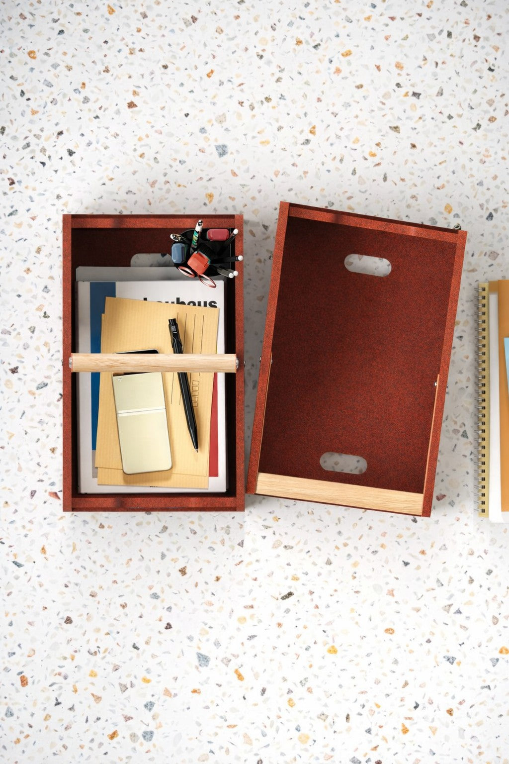 Panier de rangement sans séparateur - Feutre PET