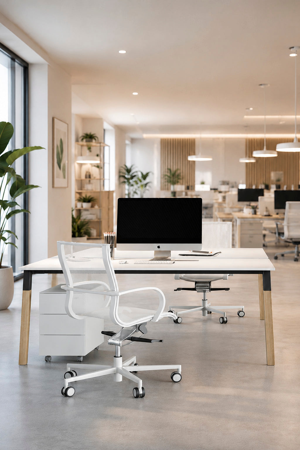 #combo_plateaublanc_pietementnoir