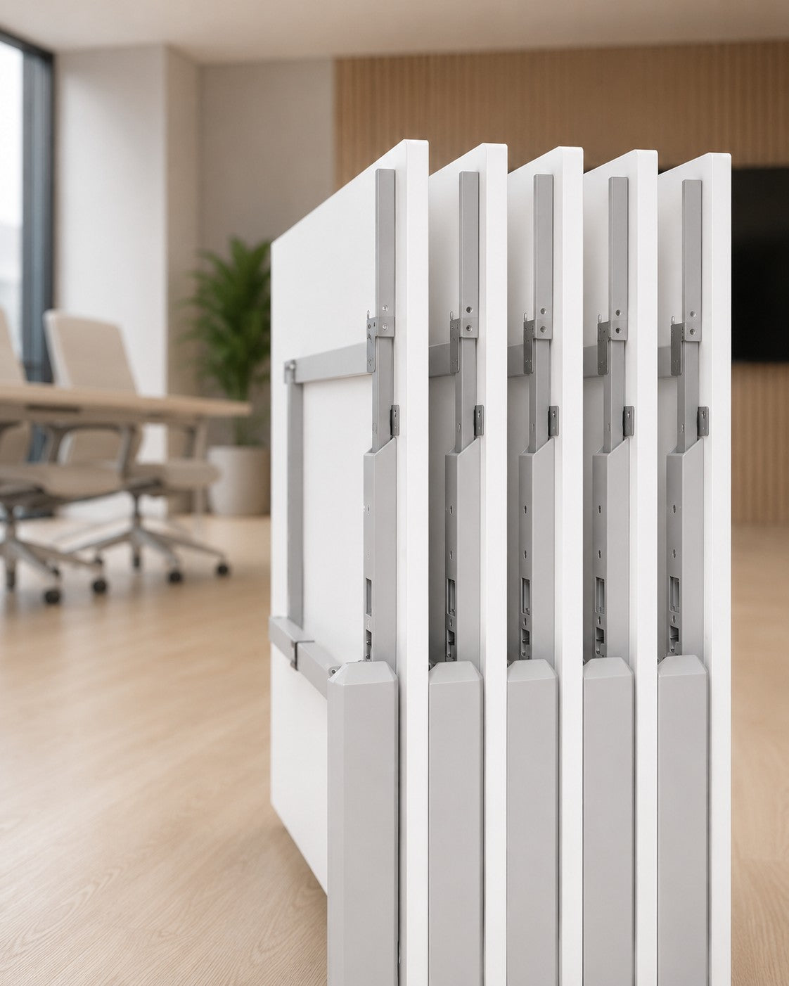Table Abattante Flex sur Roulettes