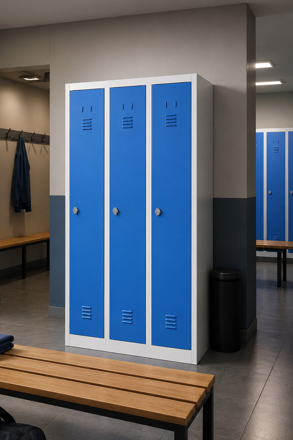 Vestiaire métallique Talos  1 porte - 1 à 3 colonnes