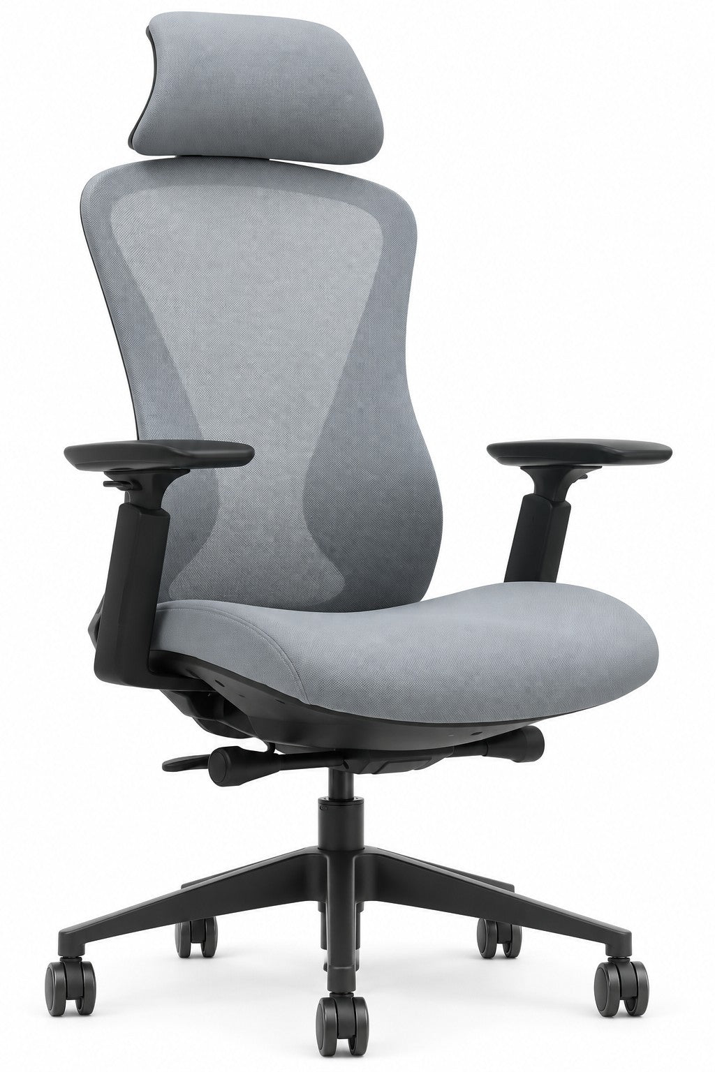 Fauteuil de bureau Designer ergonomique – Appui-tête et accoudoirs 3D