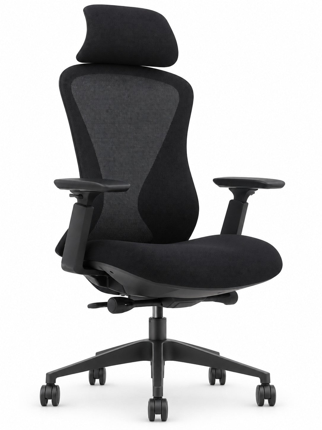 Fauteuil de bureau Designer ergonomique – Appui-tête et accoudoirs 3D
