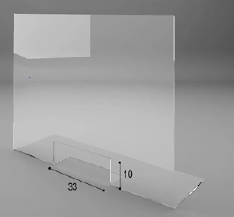 Cloison de protection Viséo par 5 exemplaires