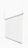 Cloison transparente suspendue Roll