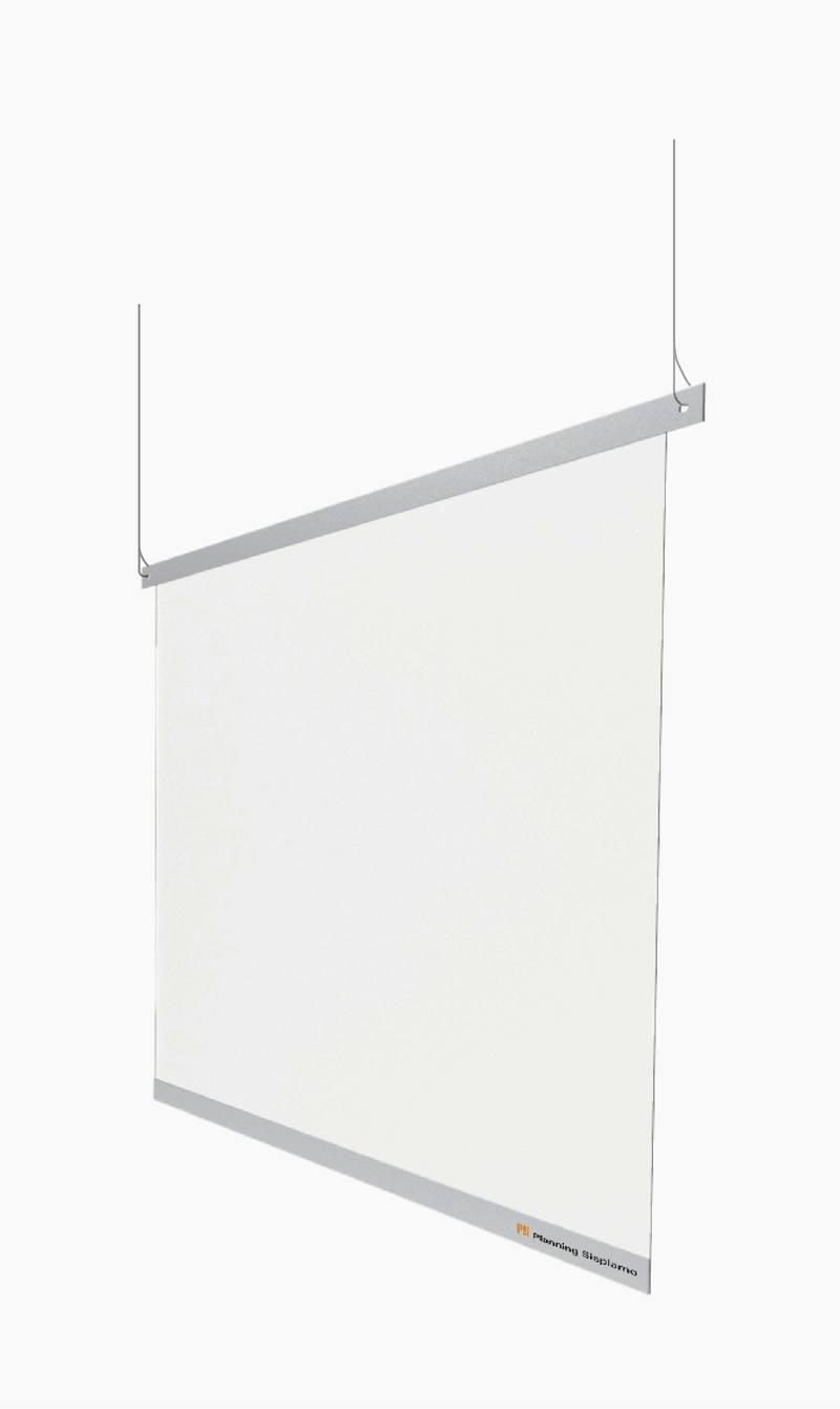 Cloison transparente suspendue Roll