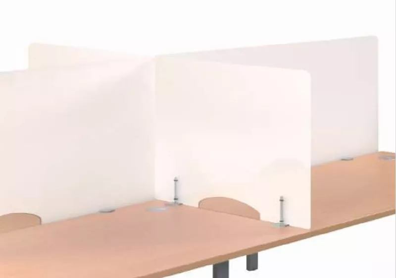 Ecran blanc plexiglas à poser
