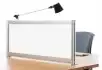 Séparateur de bureau transparent