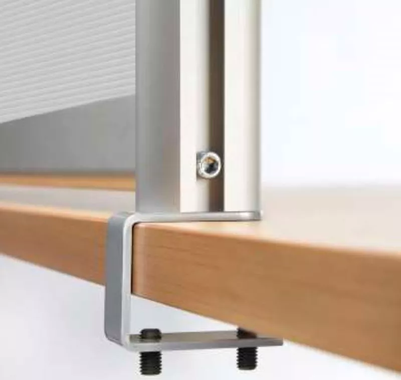 Séparateur de bureau transparent
