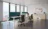 Panneau acoustique pour bureau bench Assis-debout TOP & DOWN