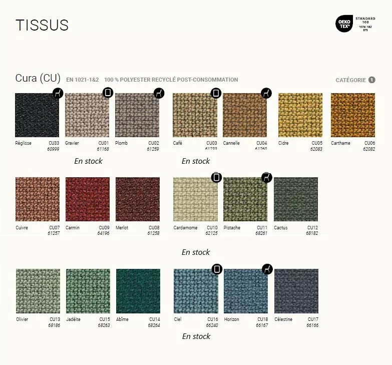 Panneau écran acoustique tissu TIMMOS