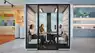 Cabine acoustique Hush Premium avec accès PMR - tissu non feu