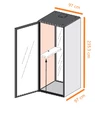 Cabine Acoustique ALLO 2 côtés vitrés
