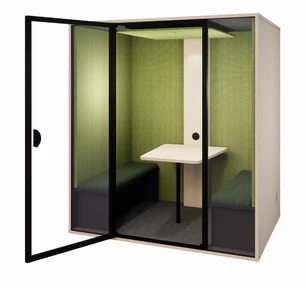 Cabine acoustique Essentielle Quattro avec fond plein