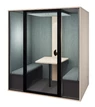 Cabine acoustique Essentielle Quattro avec fond plein