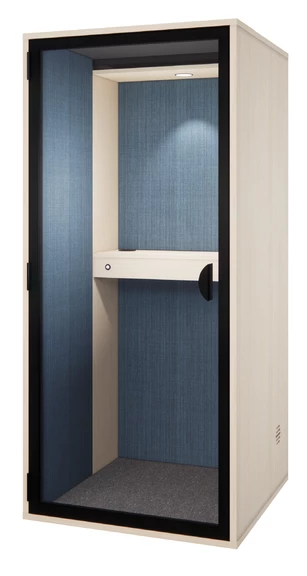 Cabine acoustique ESSENTIELLE Solo avec fond plein