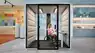 Cabine acoustique Hush Premium avec accès PMR - tissu non feu