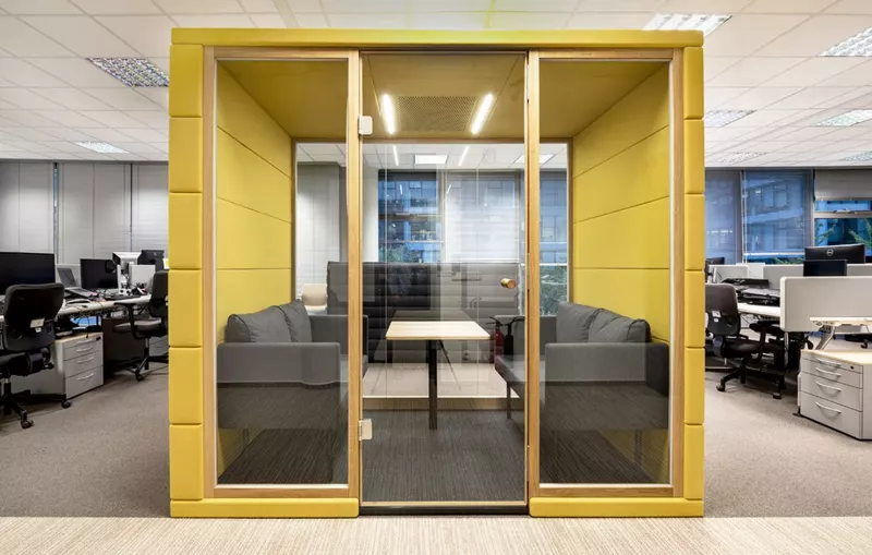 Cabine acoustique réunion pour 2-4 personnes Quadrio I