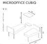 Cabine de réunion acoustique 2-4 personnes CUBIQ