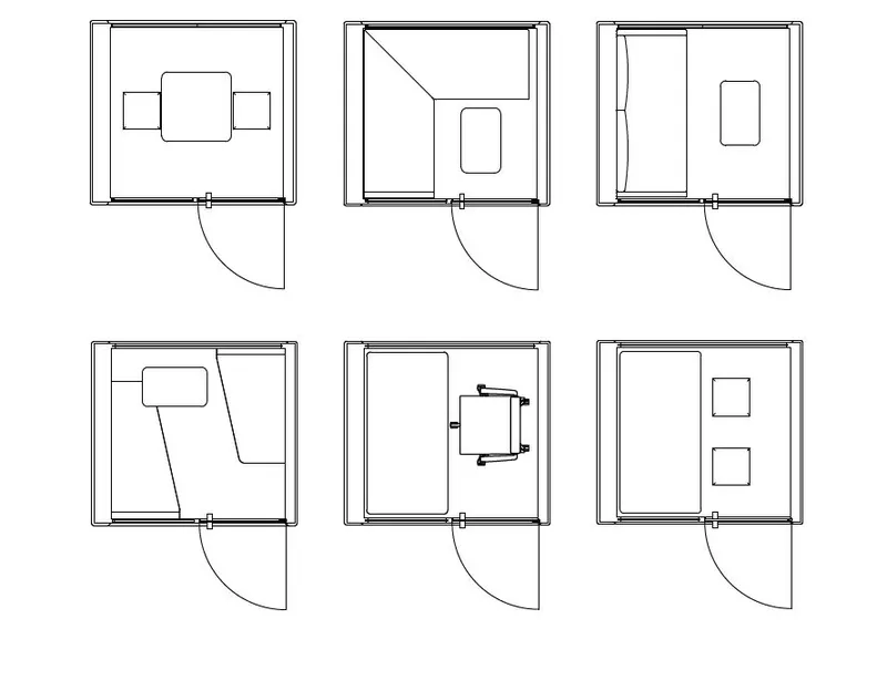 Cabine de réunion acoustique 2-4 personnes CUBIQ