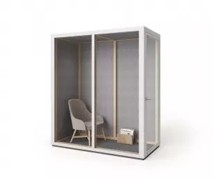 Cabine de réunion HAVA 2 personnes