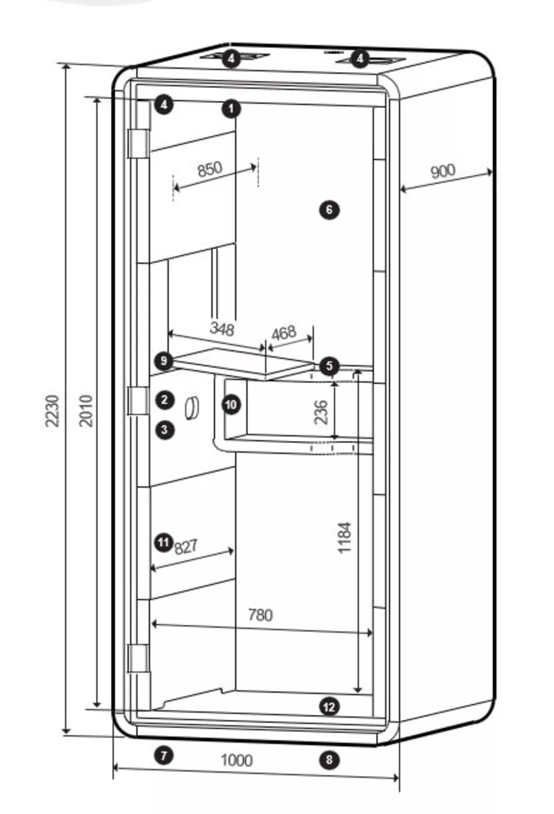 Cabine téléphonique acoustique-HUSHOFFICE