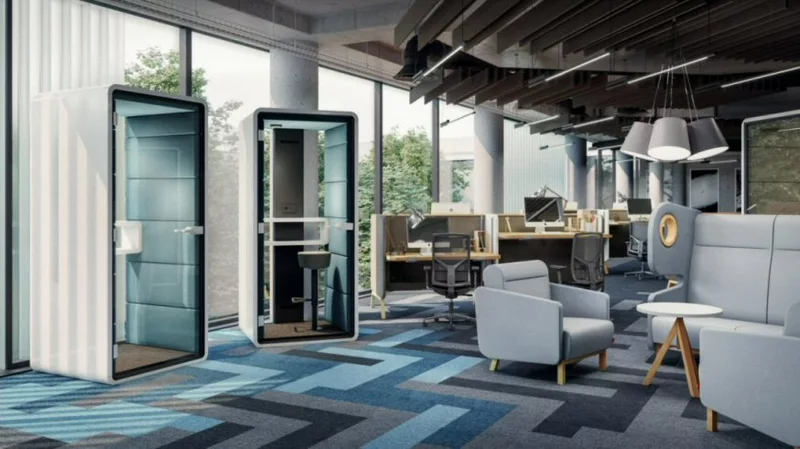 Cabine téléphonique acoustique-HUSHOFFICE