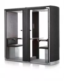 Lot de 2 Cabines acoustiques réunion