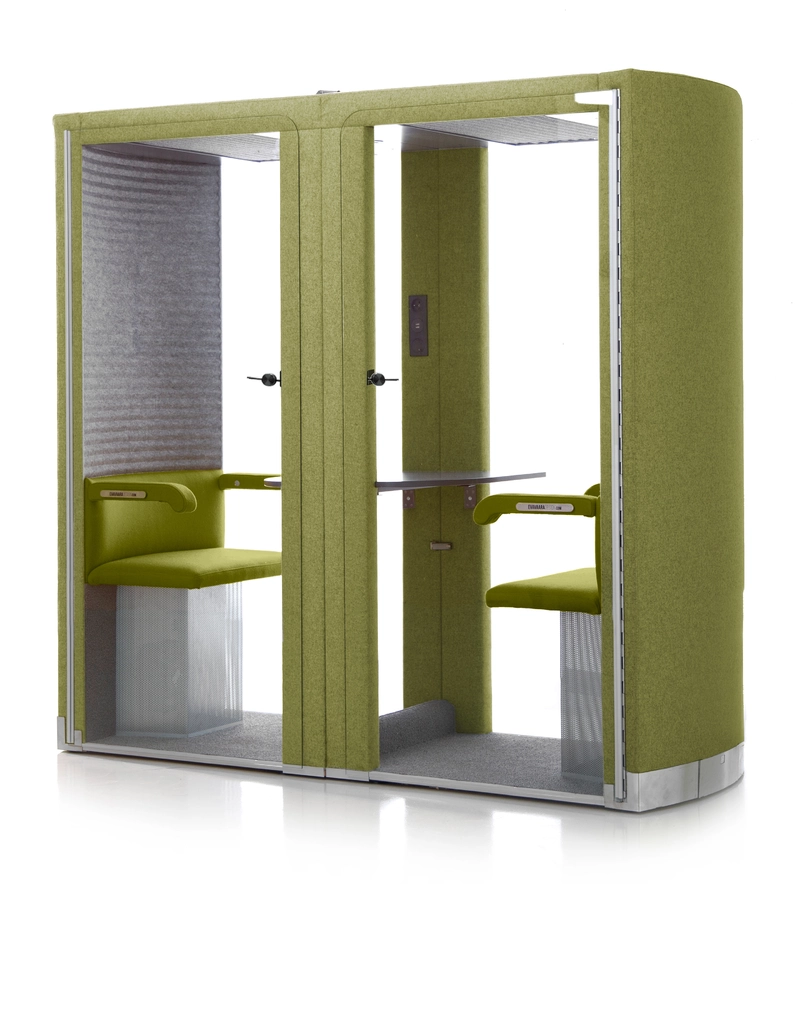 Lot de 2 Cabines acoustiques réunion