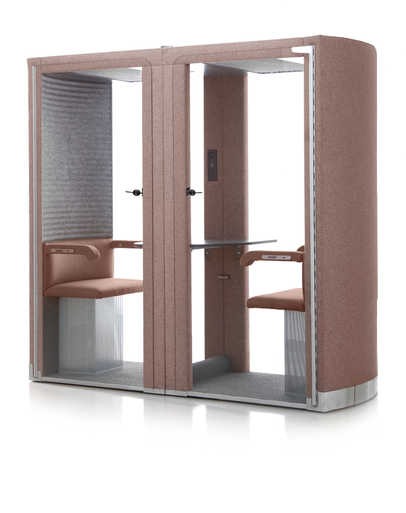 Lot de 2 Cabines acoustiques réunion