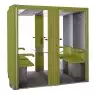 Lot de 4 Cabines acoustiques réunion