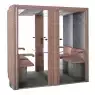 Lot de 4 Cabines acoustiques réunion