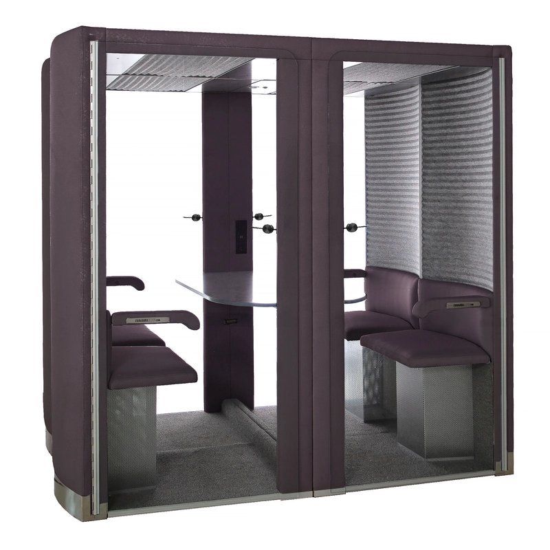 Lot de 4 Cabines acoustiques réunion
