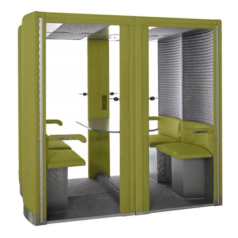 Lot de 4 Cabines acoustiques réunion