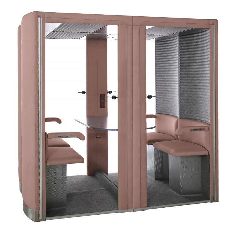 Lot de 4 Cabines acoustiques réunion