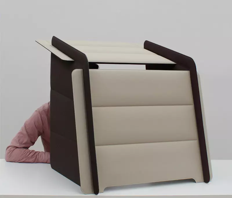 Mini cabine acoustique à poser 