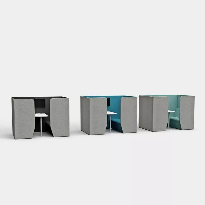 Vis à vis acoustique 2 ou 4 places Intimity fermé