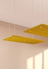 Rideaux acoustiques  suspendus SWELL