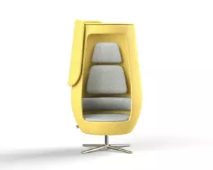 Fauteuil acoustique avec ou sans porte coulissante-HUSHOFFICE