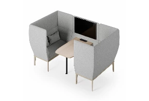 Canapé acoustique COCOON pour 4 personnes
