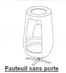 Fauteuil acoustique avec ou sans porte coulissante-HUSHOFFICE