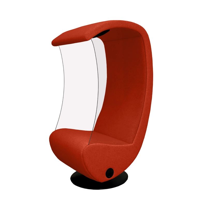 Fauteuil acoustique avec ou sans tablette