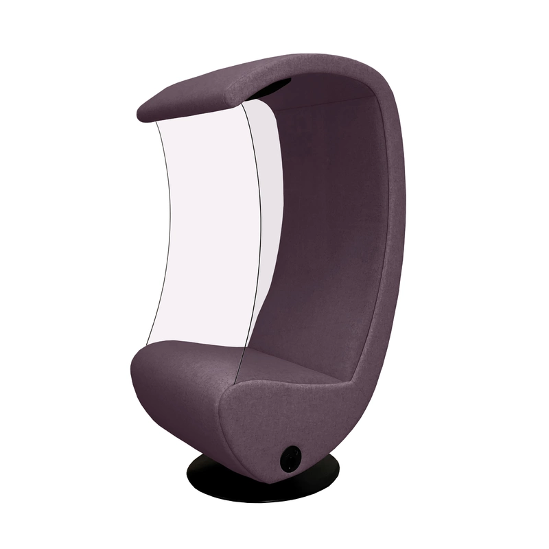 Fauteuil acoustique avec ou sans tablette