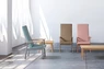 Chaise avec accoudoirs fixes haut dossier RODAS