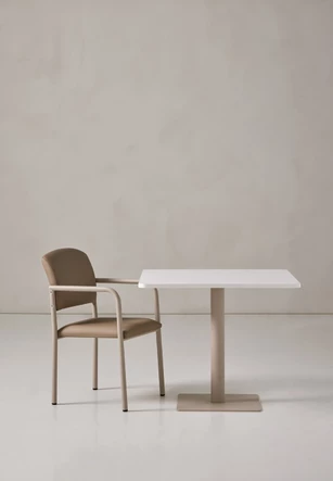 Chaise avec accoudoirs Lester