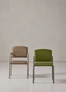 Chaise avec accoudoirs Lester