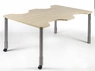 Table pour personne à mobilité réduite 4 places