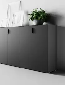 Armoire à portes battantes BLACK DESIGN