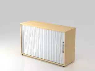 Armoire à rideau 1 porte H74,8 cm